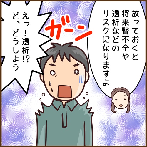 漫画 尿量減る むくみやすい